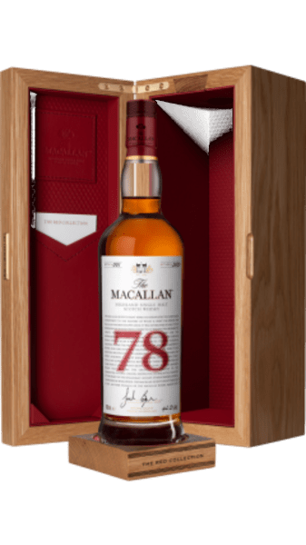 The Macallan 78 Year Old - The Red Collection 700ml bottle - Scotch Whisky whisky