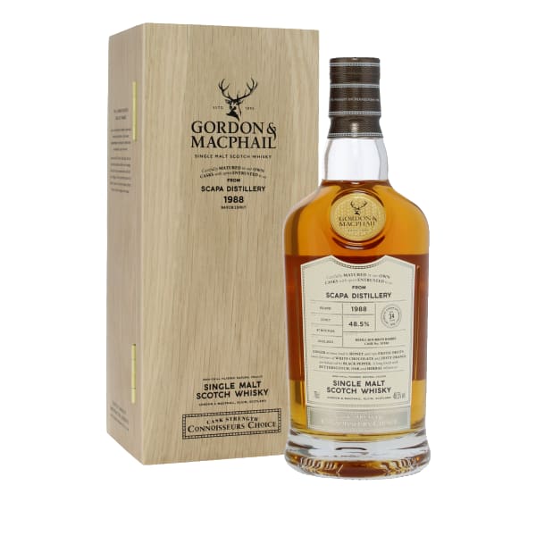 Connoisseurs Choice Upper Scapa 1988 34 Year Old #10586 700ml bottle - Scotch Whisky whisky