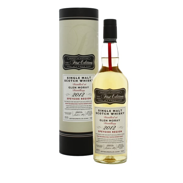 First Editions Glen Moray 2012 11 Year Old HL20283 700ml bottle - Scotch Whisky whisky