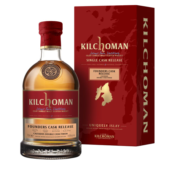 Kilchoman 11 Year Old Founders Cask Calvados Double Cask Finish 700ml bottle - Scotch Whisky whisky