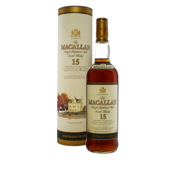 Macallan 1984 15 Year Old 700ml bottle - Scotch Whisky whisky