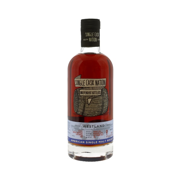 Single Cask Nation Westland 2014 9 Year Old #6258 700ml bottle - American Whiskey whisky