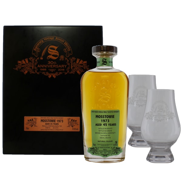 Signatory Vintage Mosstowie 1973 45 Year Old 700ml bottle - Scotch Whisky whisky