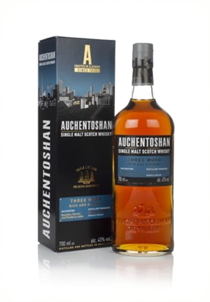 auchentoshan three wood 700ml bottle - Scotch Whisky whisky
