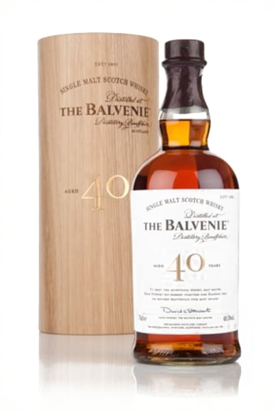 the balvenie 40 year old 700ml bottle - Scotch Whisky whisky