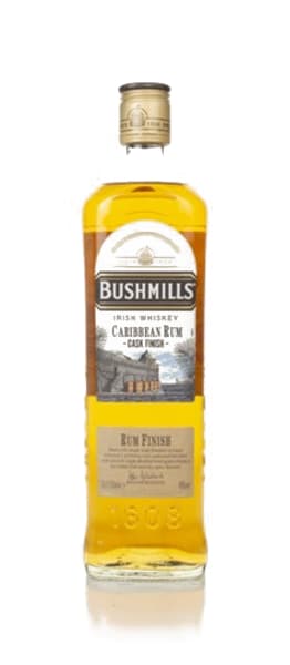 Bushmills Caribbean Rum Cask Finish 700ml bottle - Irish Whiskey whisky