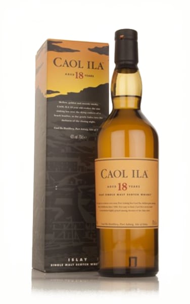 caol ila 18 year old 700ml bottle - Scotch Whisky whisky