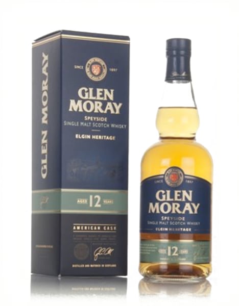 glen moray 12 year old - elgin heritage 700ml bottle - Scotch Whisky whisky
