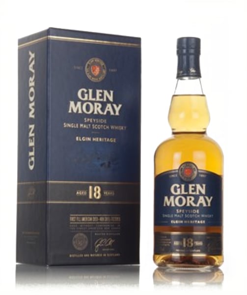 glen moray 18 year old - elgin heritage 700ml bottle - Scotch Whisky whisky