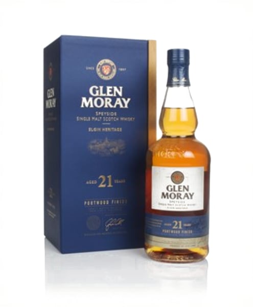 glen moray 21 year old portwood finish 700ml bottle - Scotch Whisky whisky