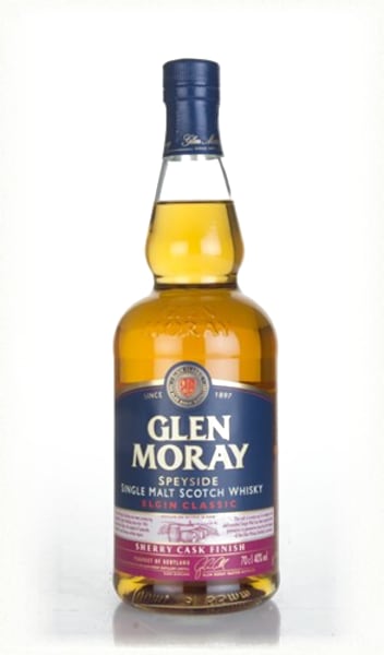 glen moray sherry cask finish - elgin classic 700ml bottle - Scotch Whisky whisky