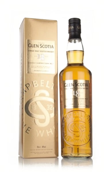 glen scotia 18 year old 700ml bottle - Scotch Whisky whisky
