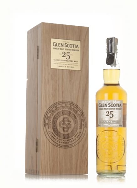 glen scotia 25 year old 700ml bottle - Scotch Whisky whisky