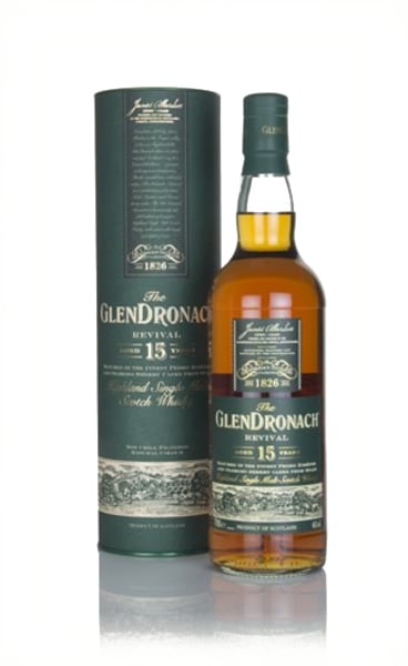 the glendronach 15 year old revival 700ml bottle - Scotch Whisky whisky