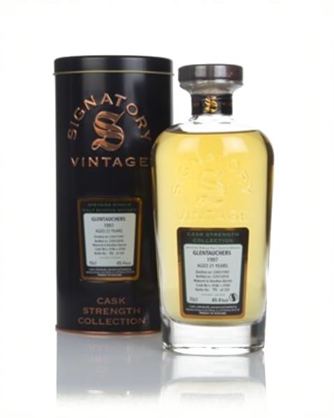 Glentauchers 21 Year Old 1997 - Cask Strength Collection (Signatory) ml bottle - Scotch Whisky whisky