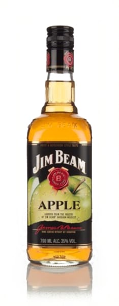 jim beam apple 700ml bottle -  whisky