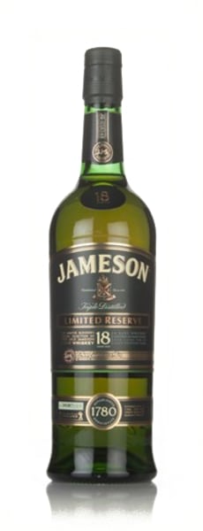 jameson 18 year old limited reserve 700ml bottle - Irish Whiskey whisky