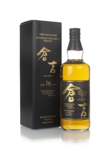the kurayoshi 18 year old 700ml bottle - Japanese Whisky whisky