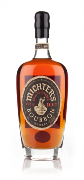 michter’s 10 year old bourbon 700ml bottle - American Whiskey whisky