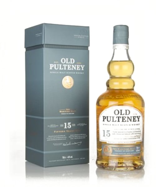 old pulteney 15 year old 700ml bottle - Scotch Whisky whisky