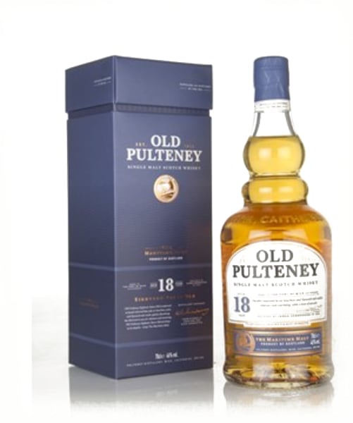 old pulteney 18 year old 700ml bottle - Scotch Whisky whisky