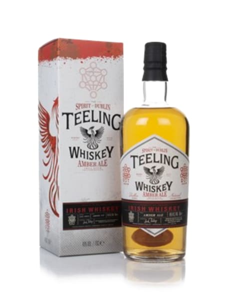 teeling small batch amber ale cask finish 700ml bottle - Irish Whiskey whisky