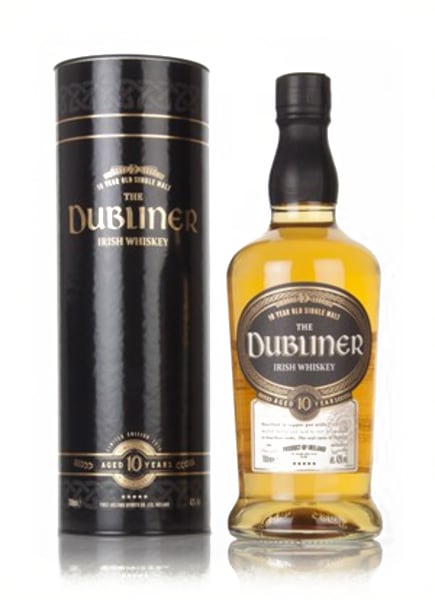 The Dubliner 10 Years Old Single Malt 700ml bottle - Irish Whiskey whisky