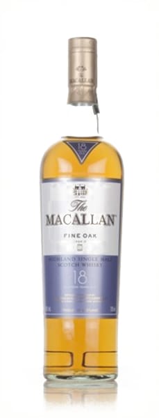 the macallan 18 year old fine oak 700ml bottle - Scotch Whisky whisky