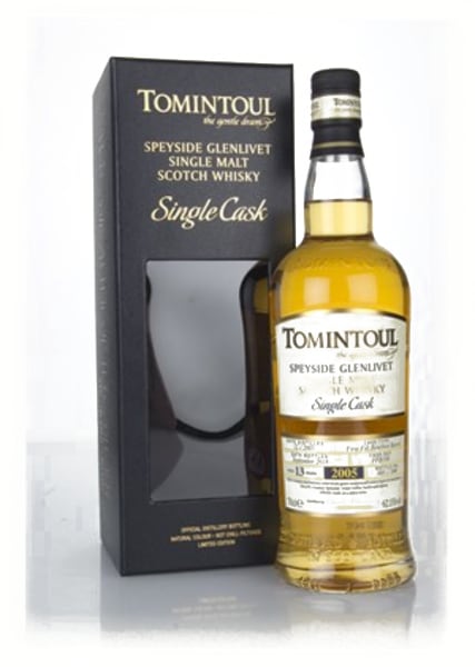 Tomintoul 13 Year Old Bourbon Cask 700ml bottle - Scotch Whisky whisky