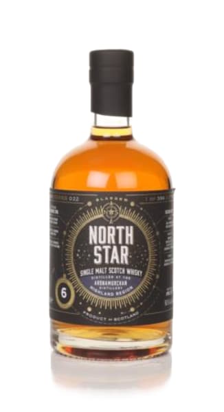 ardnamurchan 6 year old 2016 - north star spirits 700ml bottle - Scotch Whisky whisky