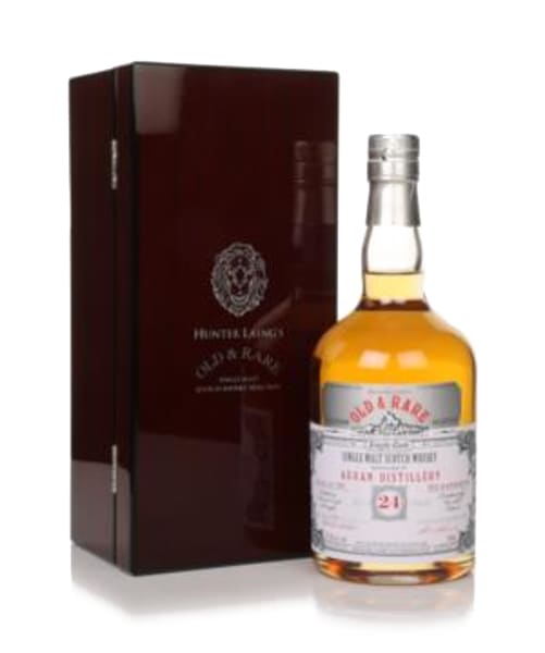arran 24 year old 1998 - old & rare platinum (hunter laing) 700ml bottle - Scotch Whisky whisky