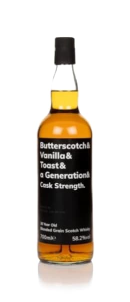butterscotch & vanilla & toast & a generation & cask strength 30 year old batch 01 700ml bottle - Scotch Whisky whisky