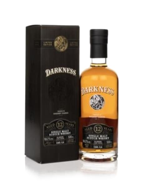 caol ila 12 year old oloroso cask finish (darkness) 500ml bottle - Scotch Whisky whisky