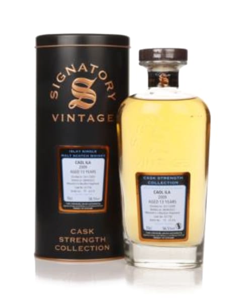 caol ila 13 year old 2009 (cask 321156) - cask strength collection (signatory) 700ml bottle - Scotch Whisky whisky