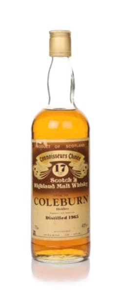 coleburn 17 year old 1965 - connoisseurs choice (gordon & macphail) 750ml bottle - Scotch Whisky whisky