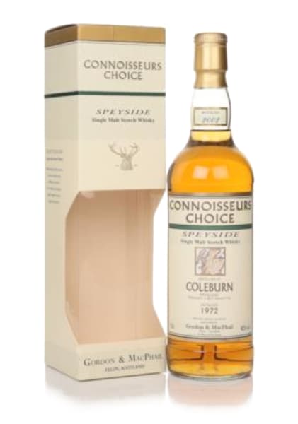 coleburn 1972 (bottled 2002) - connoisseurs choice (gordon & macphail) 700ml bottle - Scotch Whisky whisky