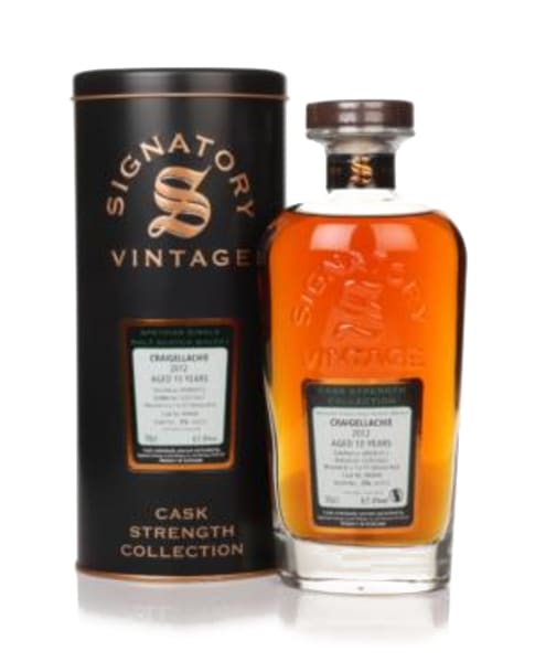 craigellachie 10 year old 2012 (cask 900694) - cask strength collection (signatory) 700ml bottle - Scotch Whisky whisky