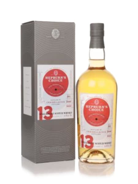 craigellachie 13 year old 2009 - hepburn's choice (langside) 700ml bottle - Scotch Whisky whisky