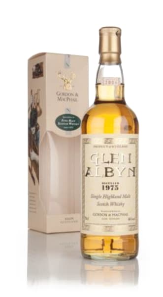 glen albyn 1975 (bottled 2006) (gordon and macphail) 700ml bottle - Scotch Whisky whisky