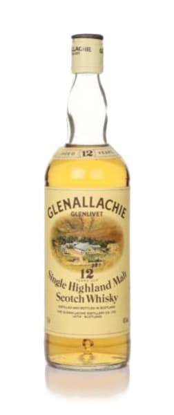 glenallachie 12 year old 1980s 750ml bottle - Scotch Whisky whisky