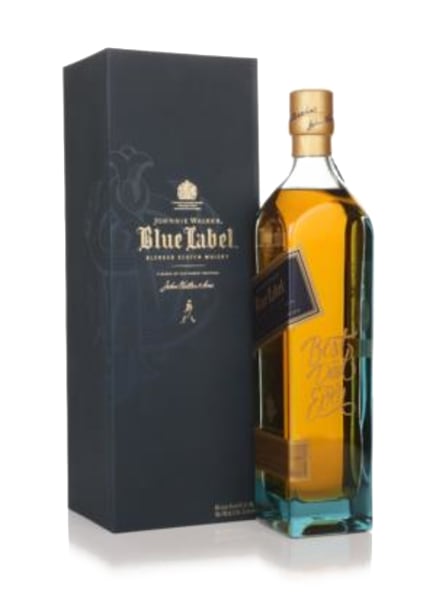 johnnie walker blue label - 'best dad ever' engraved bottle 700ml bottle - Scotch Whisky whisky