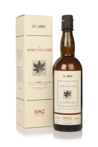 j.p. wiser's 40 year old 1982 - ex libris the apprenticeship 700ml bottle - Canadian Whisky whisky