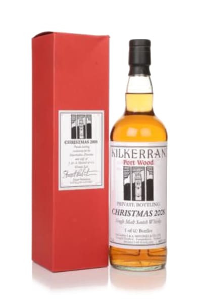 kilkerran staff exclusive christmas 2008 700ml bottle - Scotch Whisky whisky