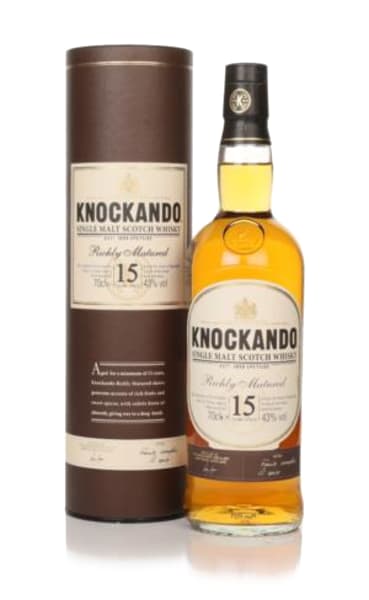 knockando 15 year old 700ml bottle - Scotch Whisky whisky