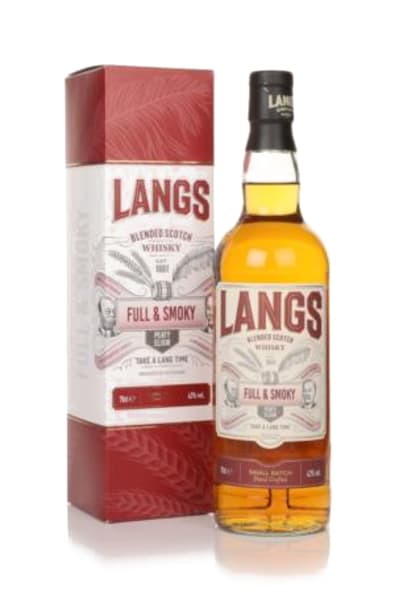 langs full & smoky peaty elixir 700ml bottle - Scotch Whisky whisky