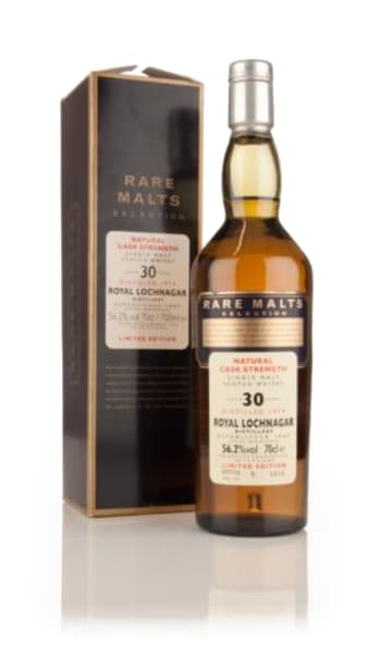 royal lochnagar 30 year old 1974 - rare malts 700ml bottle - Scotch Whisky whisky