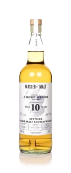 a secret speyside distillery 10 year old (master of malt) 700ml bottle - Scotch Whisky whisky