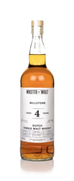 millstone 4 year old 2014 (master of malt) 700ml bottle - Dutch Whisky whisky