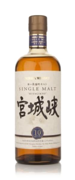 miyagikyo 10 year old 700ml bottle - Japanese Whisky whisky