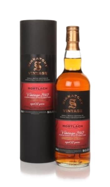 mortlach 11 year old 2012 - small batch edition #1 (signatory) 700ml bottle - Scotch Whisky whisky
